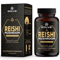 Solve Labs - REISHI 10:1 EKSTRAKT - 60 kapsułek